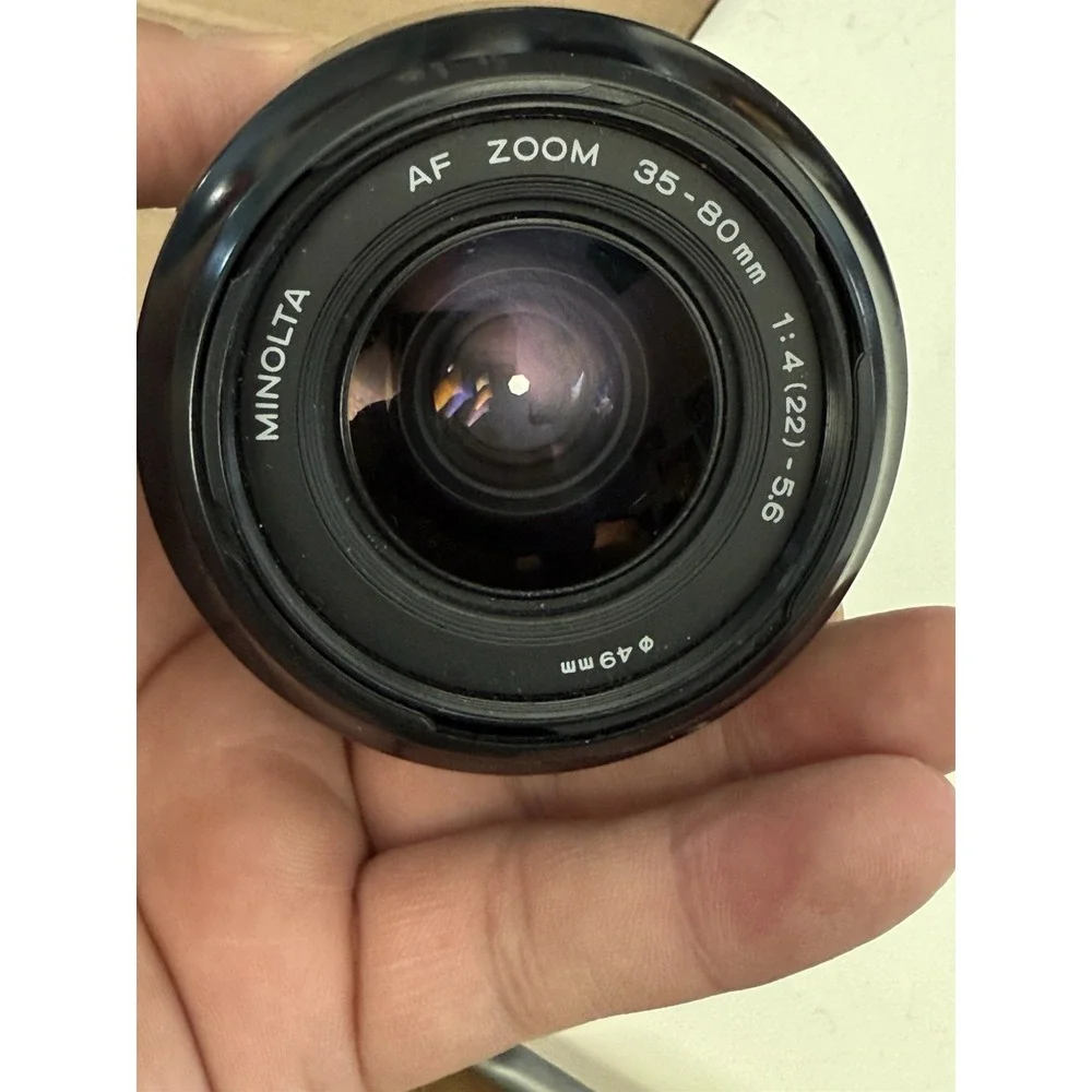 MINOLTA 35-80mm F3.5-5.6 ZOOM MACRO Lens